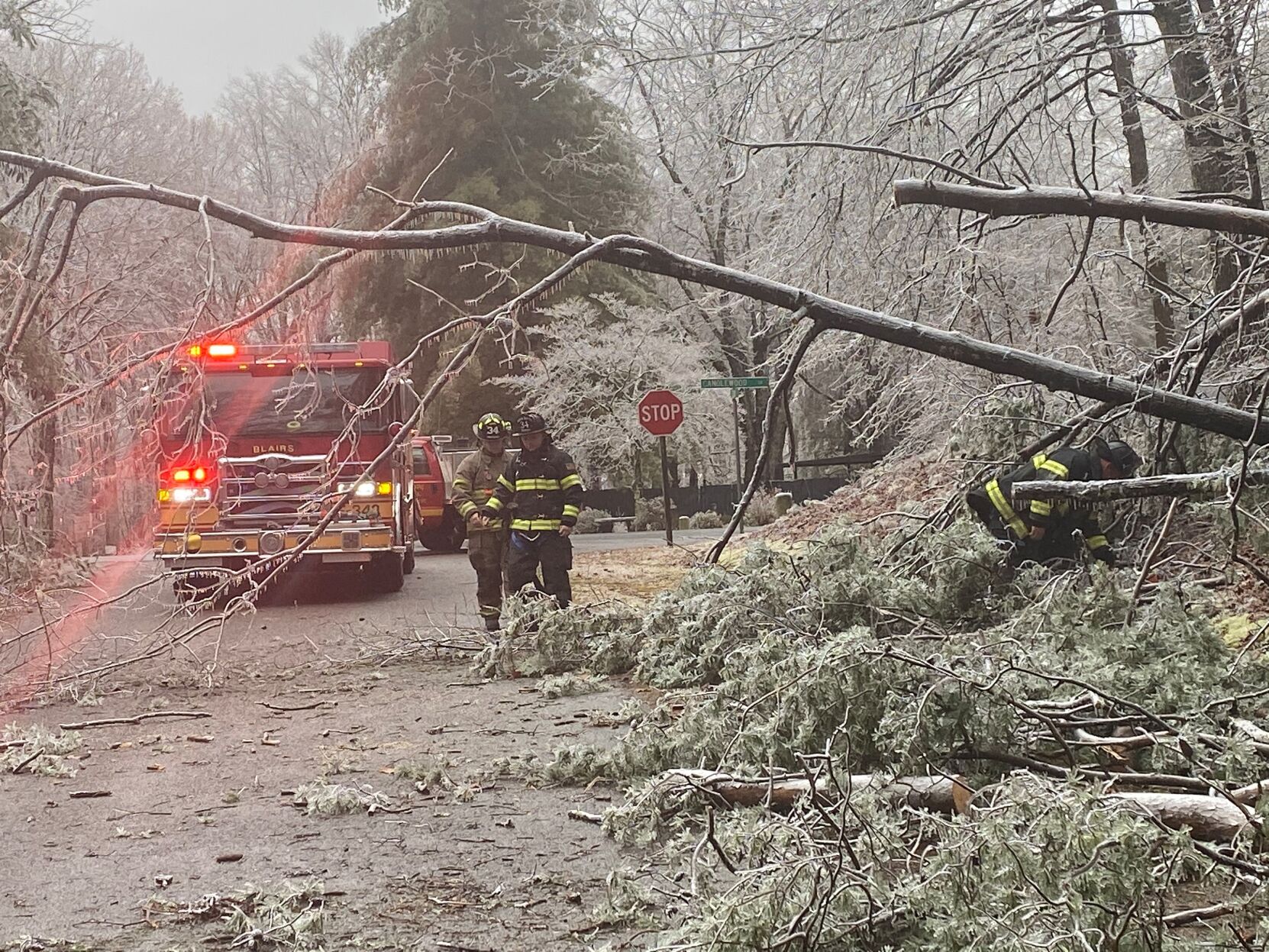 Fire and rescue volunteers